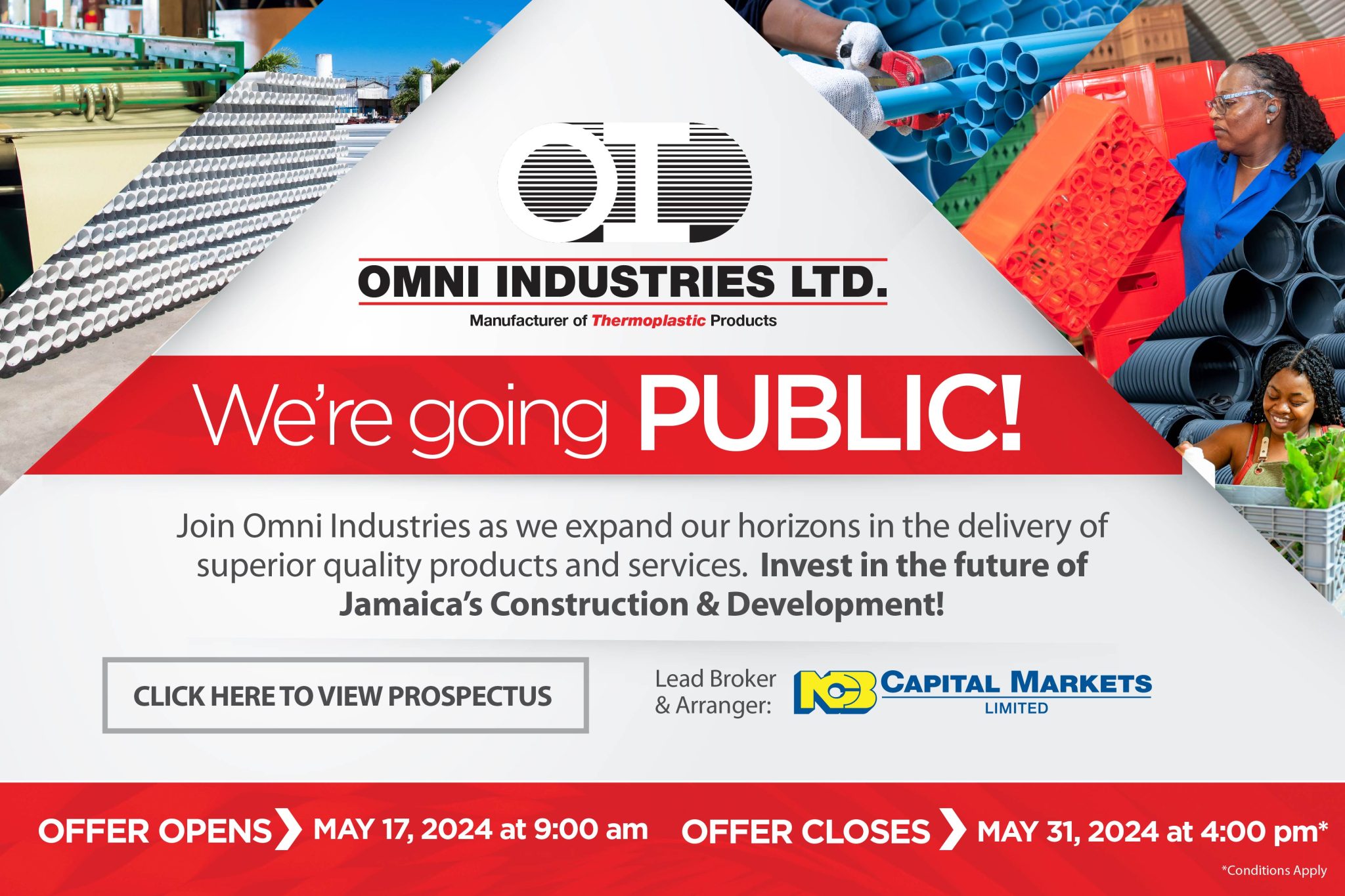 OMNI Industries Limited Junior Market Prospectus and Addendum Jamaica Stock Exchange